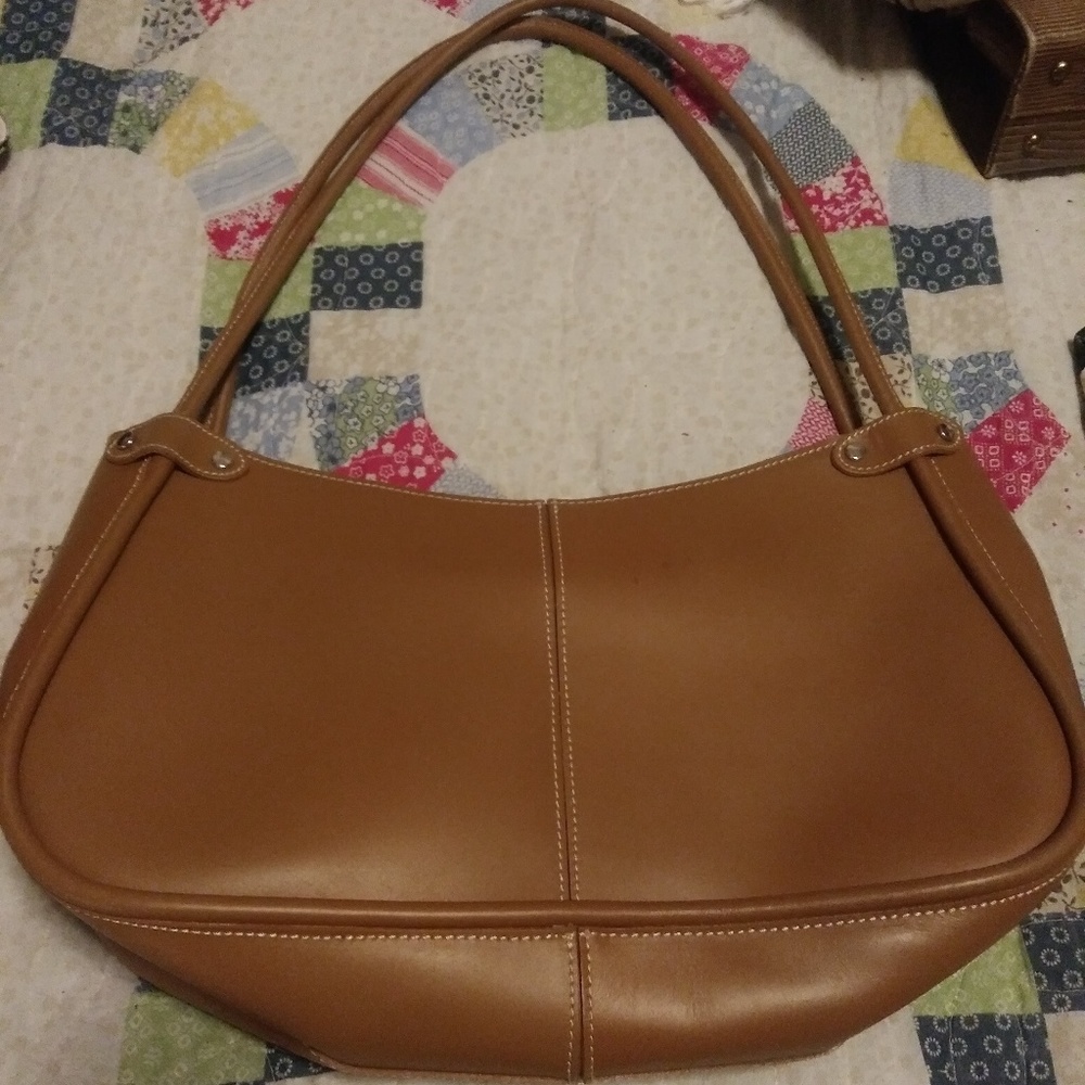 A VERY NICE GUIA'S LEATHER BAG